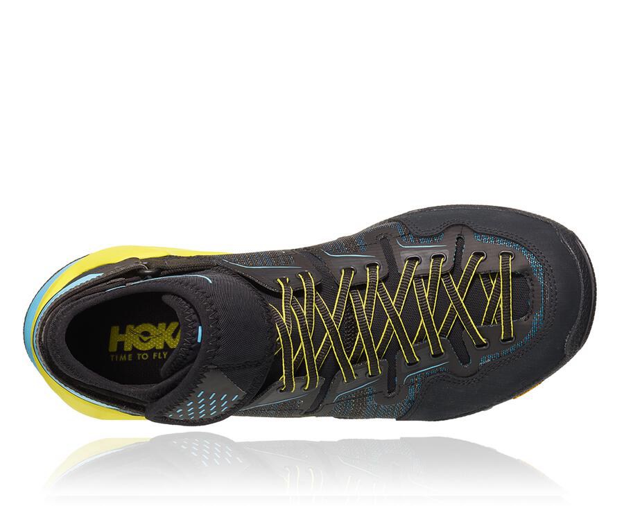 Hoka One One Trainers Mens Black/Blue - Arkali - 01937XPRO